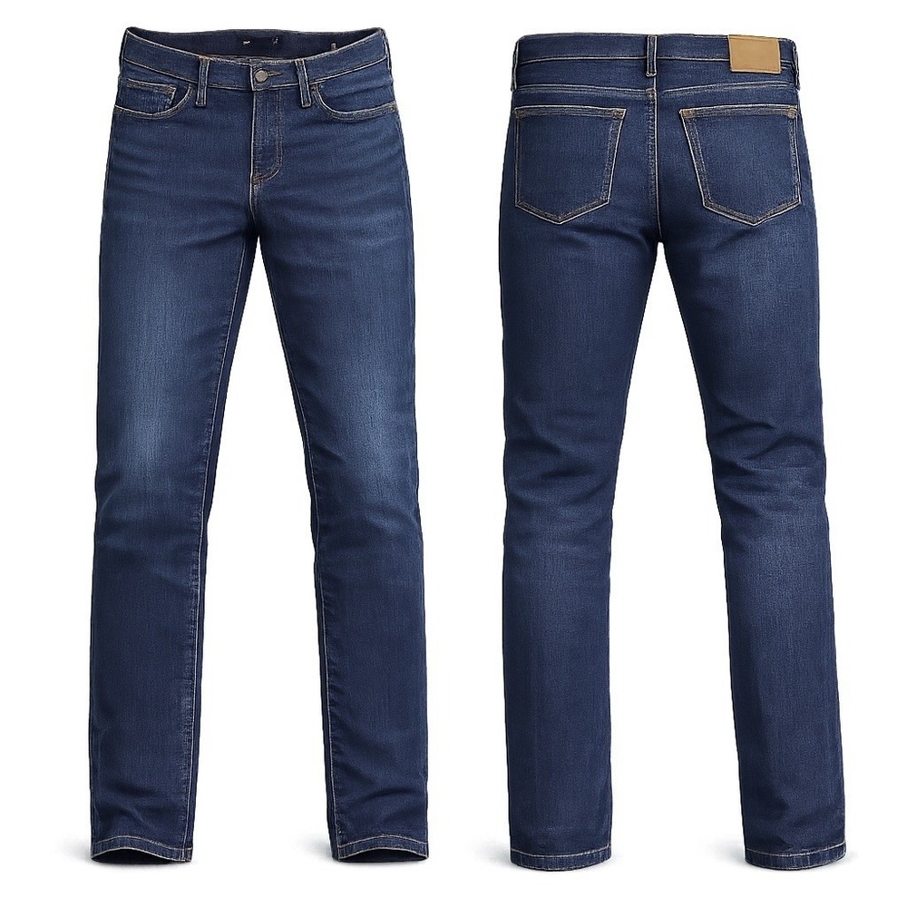 Madewell Jeans Mens 31x30 Blue Cotton Denim Straight Slim Faded Workwear Stretch